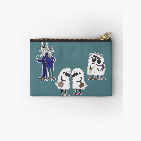 Item preview, Funny Goats and Sheep Squad Sticker Pack | Complete Tracksuits, Ewes and Rams Cartoon designed and sold by MyxaART.