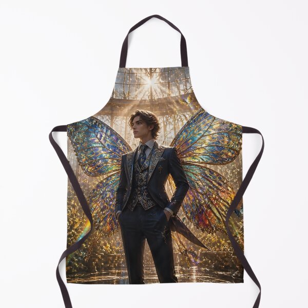 Item preview, Male Fairy in Butterfly Conservatory designed and sold by sigmaartstudio.