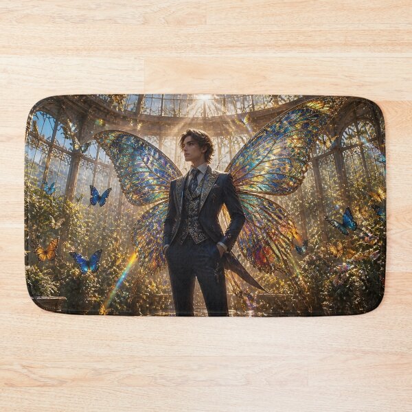 Item preview, Male Fairy in Butterfly Conservatory designed and sold by sigmaartstudio.