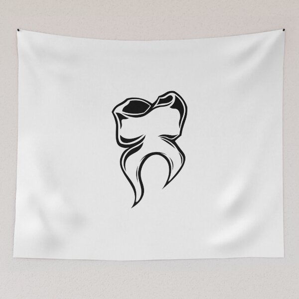 Item preview, Knocked-out tooth | Tattoo design designed and sold by ProdbyNiECO.
