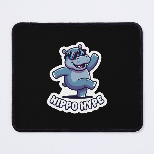 Item preview, Cool Dancing Hippopotamus With Sunglasses designed and sold by Owcomm.