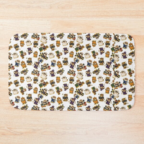 Item preview, Cute Otter Pattern Kawaii Halloween School and Gym Cartoon designed and sold by ArtFazza.