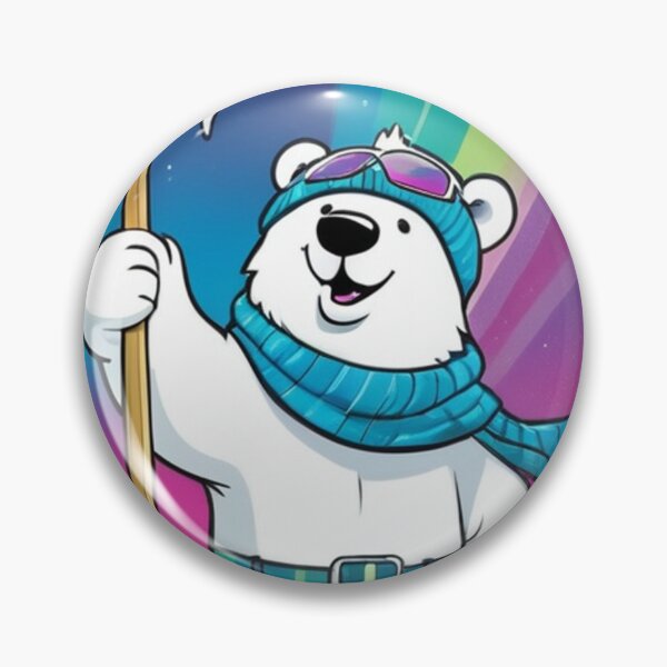 Item preview, Illustration - Stylized Polar Bear, Childlike and Playful Character designed and sold by World-Pets.
