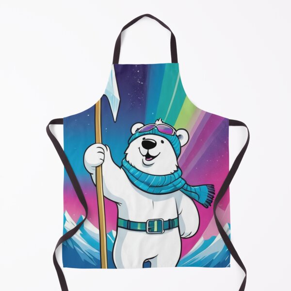 Item preview, Illustration - Stylized Polar Bear, Childlike and Playful Character designed and sold by World-Pets.