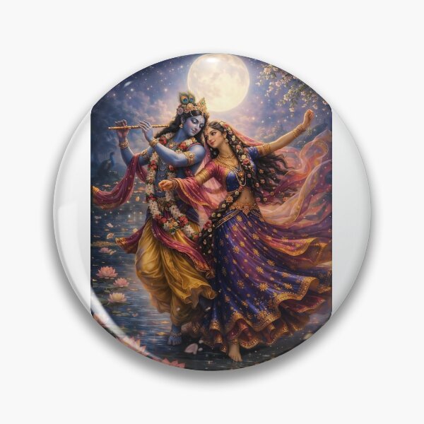 Item preview, Radha Krishna Divine Love designed and sold by GoddessParvatiSati.