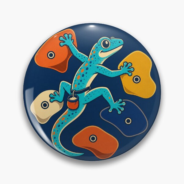 Artikelvorschau, Bouldering Gecko entworfen und verkauft von LaunchUIStudio.