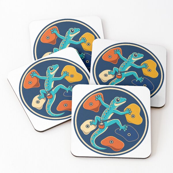 Item preview, Bouldering Gecko designed and sold by LaunchUIStudio.