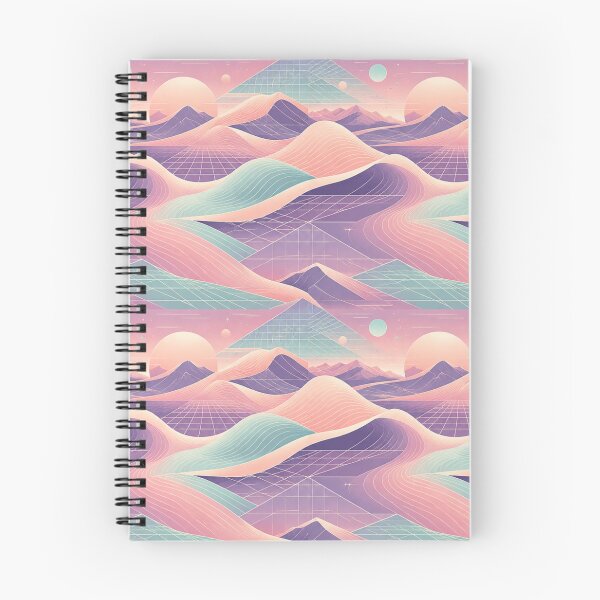 Item preview, Dreamy Pastel Desert Dunes Landscape designed and sold by IntelliMindDesigns.