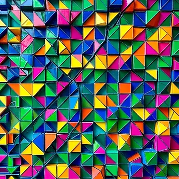 Artwork thumbnail, Algorithmic Mosaic by abstractengine