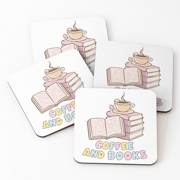 Item preview, Coffee And Books Kawaii Coffee Lover designed and sold by thebest-2studio.