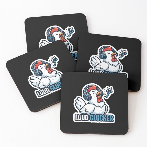 Item preview, Funny Chicken Listening To Music Retro Style designed and sold by Owcomm.