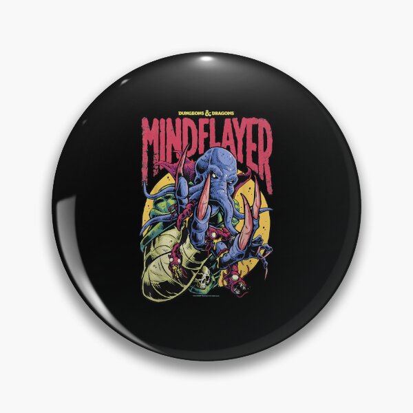 Item preview, dungeons &amp; dragons mindflayer logo designed and sold by doodikun.