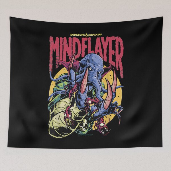 Item preview, dungeons &amp; dragons mindflayer logo designed and sold by doodikun.
