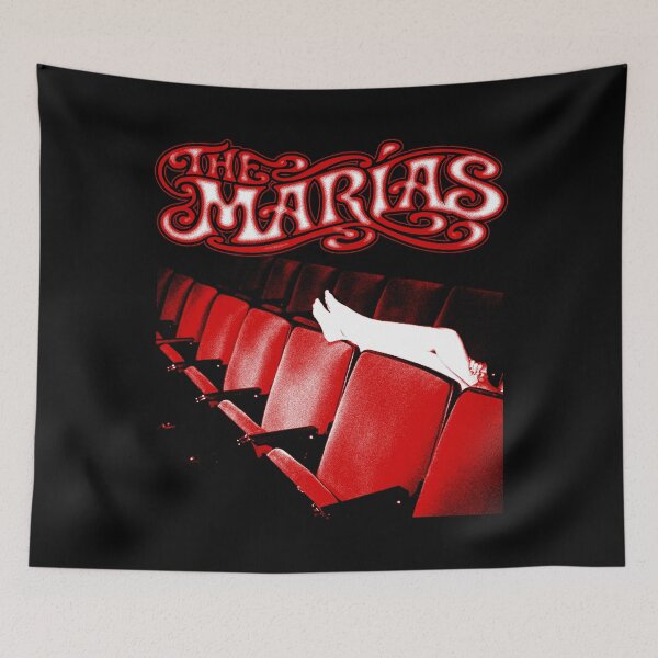 Item preview, Silhouette Red Chair Bioskop Indie Band designed and sold by GlamRetro.