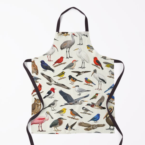 Item preview, Native Birds of Alabama Retro Style Identification Chart designed and sold by kakarikihill.