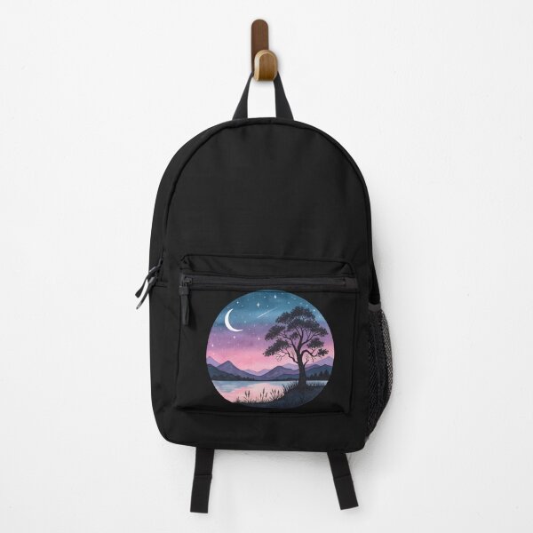 Item preview, Dreamy Mountain Night designed and sold by trendspatterns.