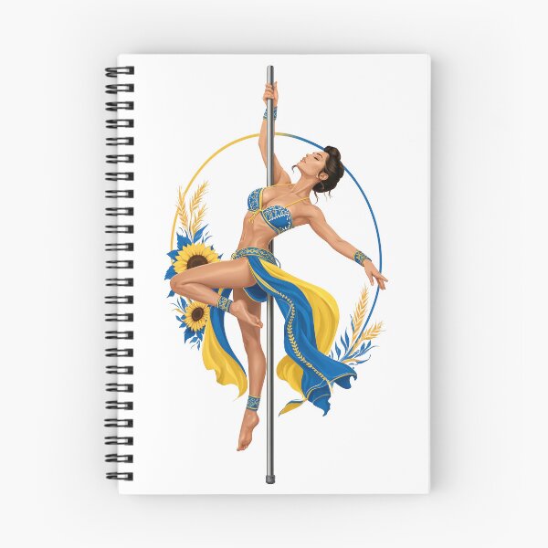 Item preview, Pole dancer in national ukrainian as isolated object designed and sold by Creative88Art.
