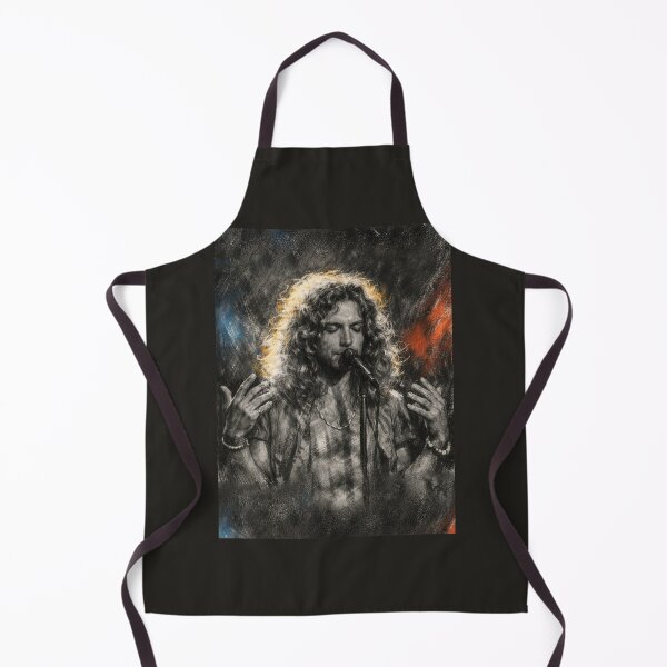 Item preview, Robert Plant Neon Charcoal Stairway Portrait designed and sold by Neo21Studio.