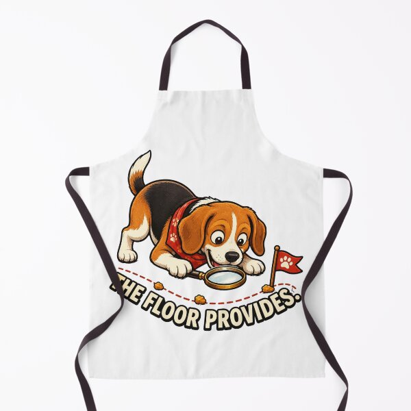 Item preview, Funny Food Motivated Beagle Detective designed and sold by Gentlestate.