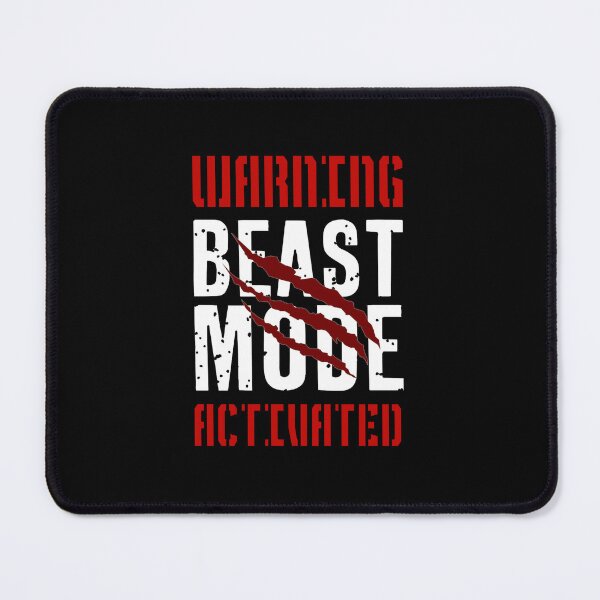 Item preview, Warning: Beast Mode Activated designed and sold by halibutgoatramb.