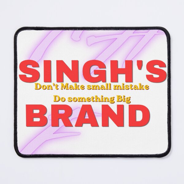 Item preview, The Singh’s Brand – Premium Signature Typography designed and sold by singhworldcr.