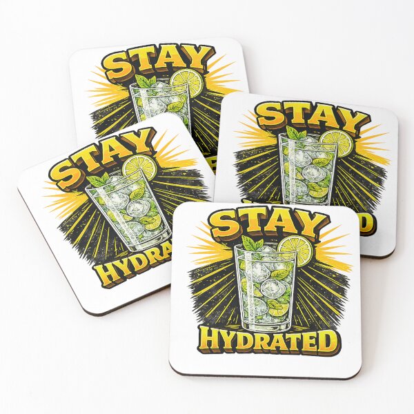 Item preview, Stay Hydrated Cocktail | Funny Cocktail Lover Retro Drink Design designed and sold by GottaPics.
