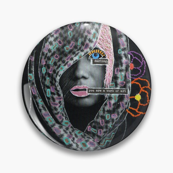 Item preview, darling you are a work of art - mixed media designed and sold by VintageHamlet.