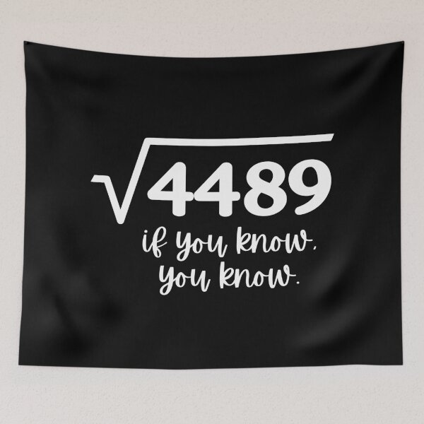 Item preview, Funny Memes Square Root 4489 Six Seven 67 6 7 designed and sold by Dondonmart.