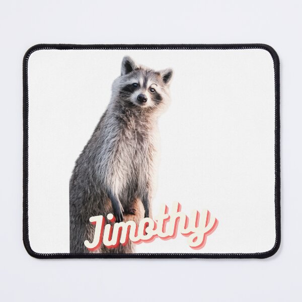 Item preview, Jimothy Raccoon Standing Pose — Cute Minimal Wildlife Design designed and sold by EdgeSphere.