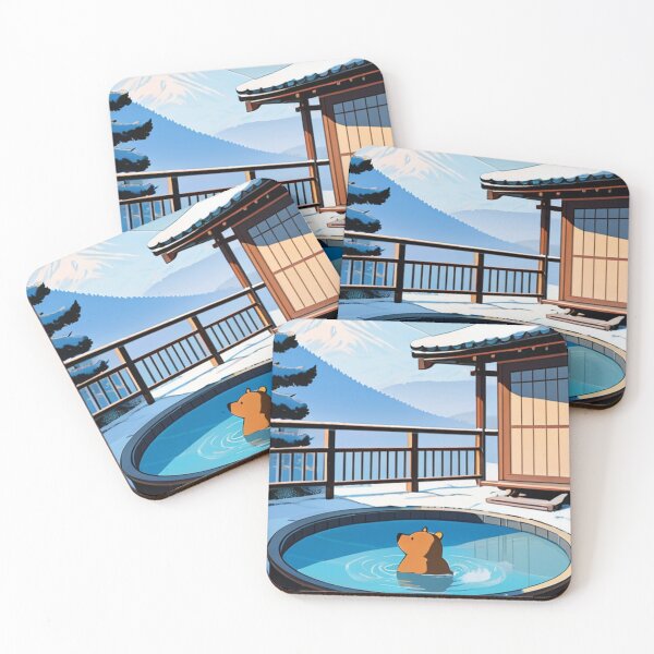 Item preview, Landscape - Japanese Winter Scene, Peaceful Atmosphere designed and sold by World-Pets.