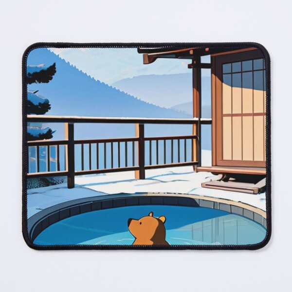 Item preview, Landscape - Japanese Winter Scene, Peaceful Atmosphere designed and sold by World-Pets.
