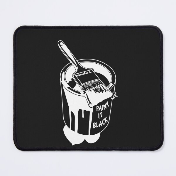 Item preview, The Rolling Stones Paint It Black designed and sold by ArtOnCloth.