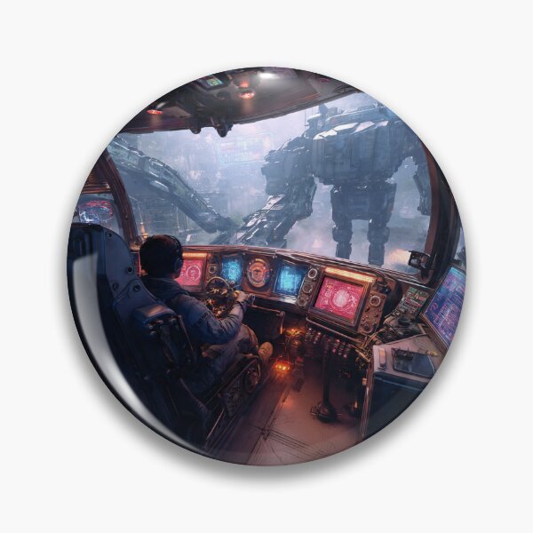 Item preview, Mech Robot Cockpit  designed and sold by AwesomeDigiShop.