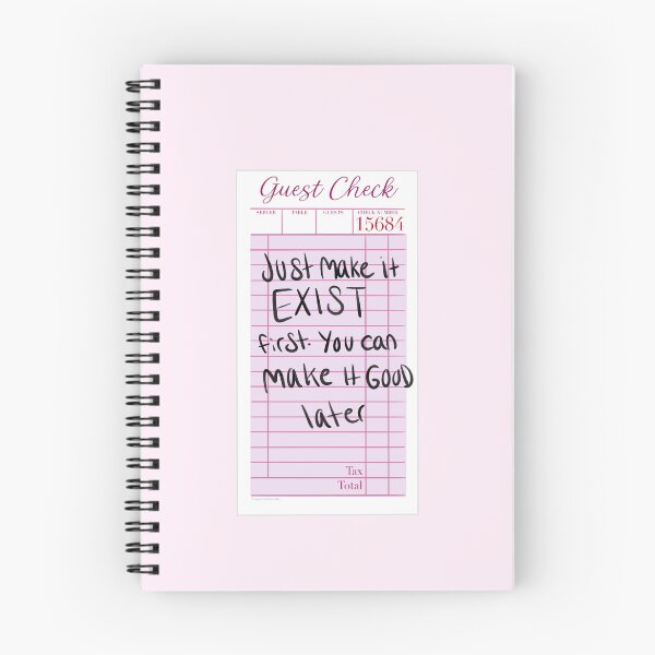 Item preview, make it exist first | guest check | pink  designed and sold by Sophie Louise Arts.
