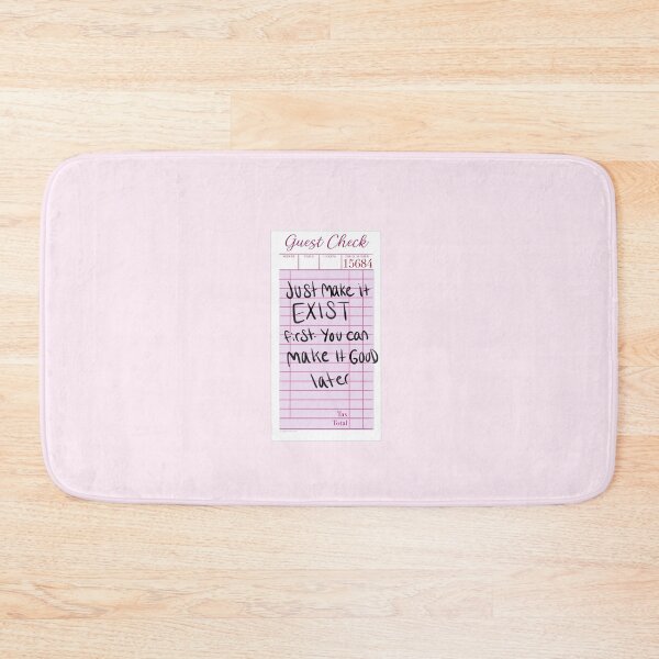 Item preview, make it exist first | guest check | pink  designed and sold by Sophie Louise Arts.