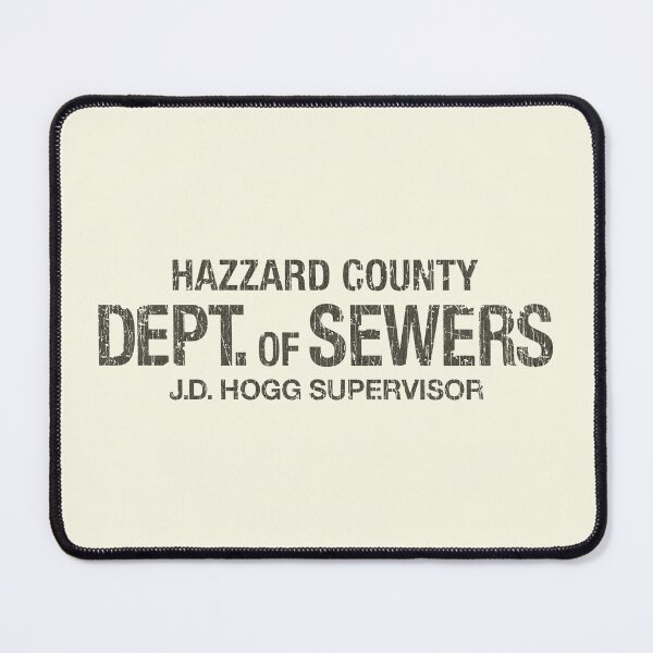 Item preview, Hazzard County Dept. of Sewers 1979 designed and sold by AstroZombie6669.