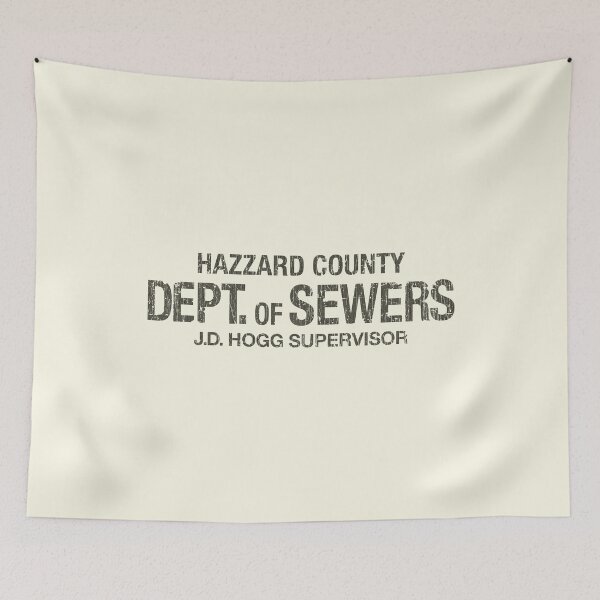 Item preview, Hazzard County Dept. of Sewers 1979 designed and sold by AstroZombie6669.