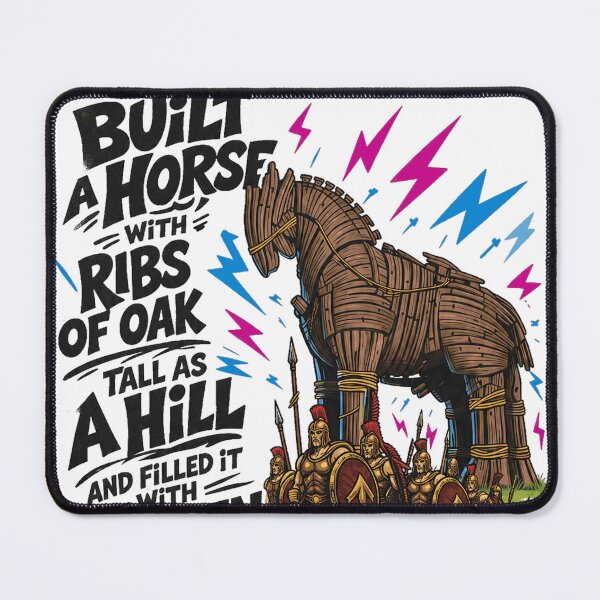 Item preview, Odyssey (Trojan Horse) designed and sold by yunamaliskova.