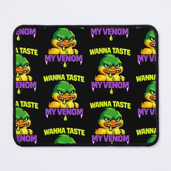 Item preview, Wanna Taste My Venom Funny Toxic Duck designed and sold by TeeTimeTreasure.