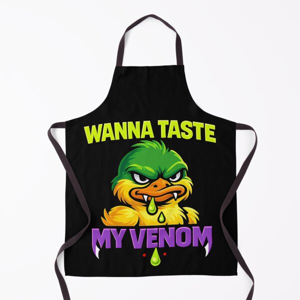 Item preview, Wanna Taste My Venom Funny Toxic Duck designed and sold by TeeTimeTreasure.