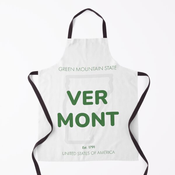 Item preview, Vermont, Modern Typographic Wall Art designed and sold by MarkedArtPrints.