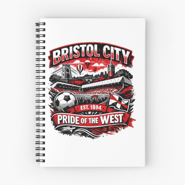 Item preview, Bristol City Vintage Football Fan Art | Pride of the West Supporter Design Est. 1894 designed and sold by GarnerSupplyCo.