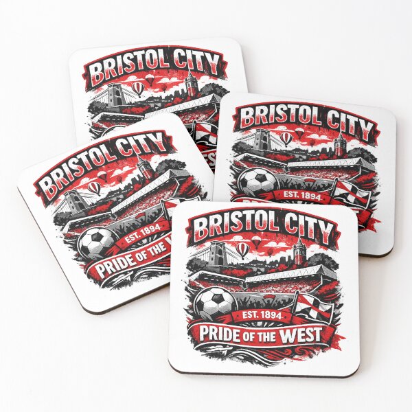 Item preview, Bristol City Vintage Football Fan Art | Pride of the West Supporter Design Est. 1894 designed and sold by GarnerSupplyCo.