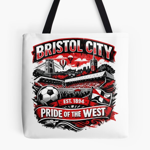Item preview, Bristol City Vintage Football Fan Art | Pride of the West Supporter Design Est. 1894 designed and sold by GarnerSupplyCo.