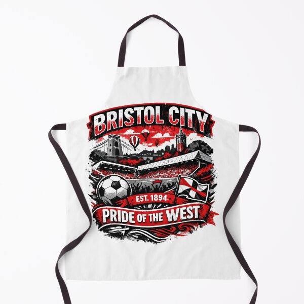 Item preview, Bristol City Vintage Football Fan Art | Pride of the West Supporter Design Est. 1894 designed and sold by GarnerSupplyCo.