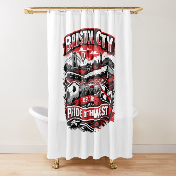 Item preview, Bristol City Vintage Football Fan Art | Pride of the West Supporter Design Est. 1894 designed and sold by GarnerSupplyCo.