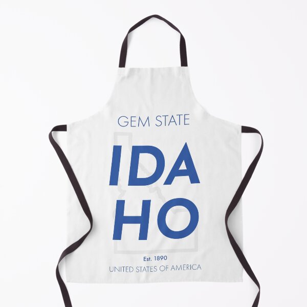 Item preview, Idaho, Modern Typographic Wall Art designed and sold by MarkedArtPrints.