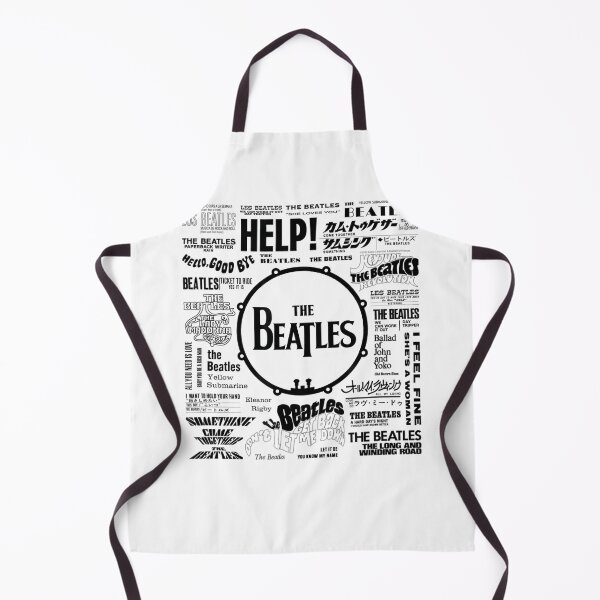 Item preview, The Beatles Singles Discography World Art designed and sold by ArtOnCloth.