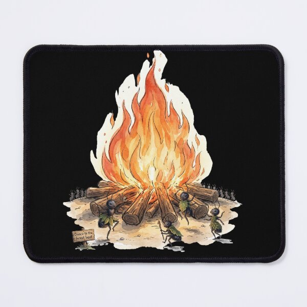 Item preview, Funny Ants Dancing Around Bonfire Dance To The Forest Beat designed and sold by BreezifyDesignStudio.