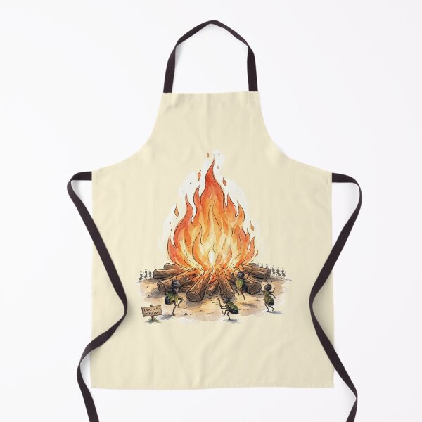 Item preview, Funny Ants Dancing Around Bonfire Dance To The Forest Beat designed and sold by BreezifyDesignStudio.